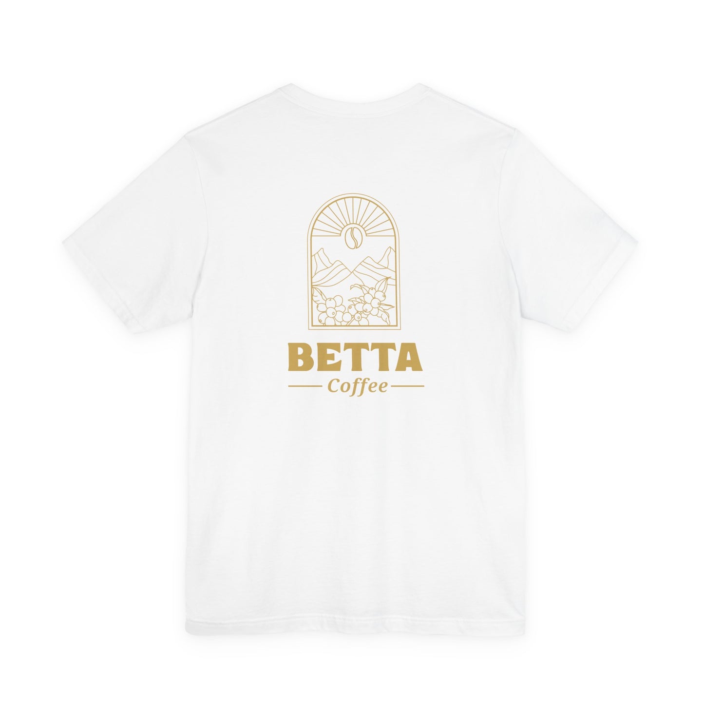 Upgrade your standard brew t-shirt |Betta Coffee Logo Tee |