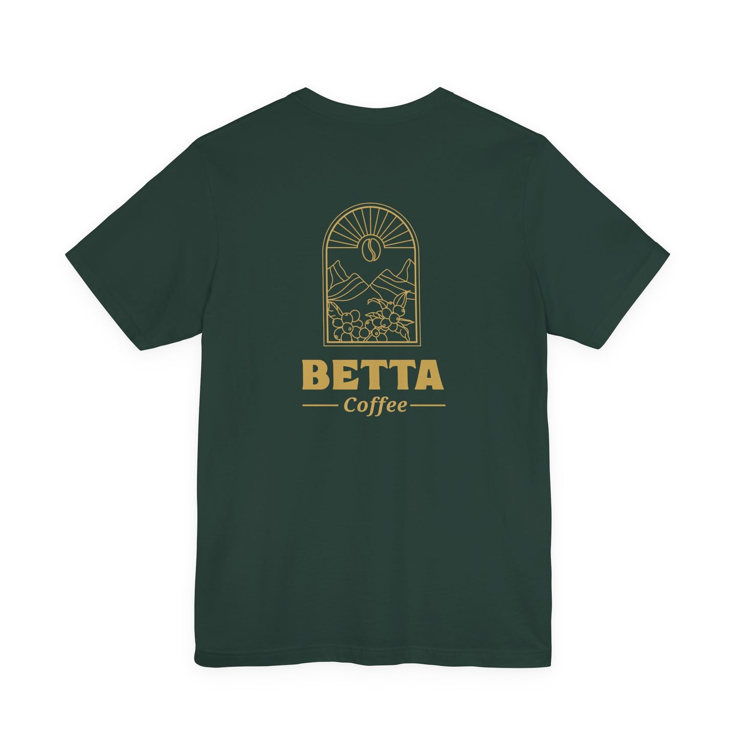 Upgrade your standard brew t-shirt |Betta Coffee Logo Tee |